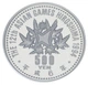 Монета Япония 500 йен 1994 Proof 12-е Азиатские игры в Хиросиме - Бег - изображение 2