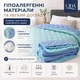 Одеяло 4 сезона 175×210 см зима-лето 2 в 1, холлофайбер, микрофибра, на кнопках, 150 + 350 г/м², синяя - изображение 2