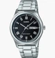 Мужские часы Casio MTP-V006D-1B черные 30 м - изображение 1