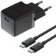 СЗУ Baseus Palm Fast Charger 20W (1USB-C) + кабель Type-C to Type-C (P10111602) Cluster Black - изображение 1