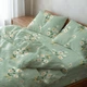 Комплект постельного белья Zastelli Полуторный 145х210 см Chamomile on Green Бязь (2500000995330) - изображение 1