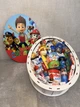 Подарунковий Kinder Box «Щенячий патруль Кремез» 31×24×9 см | Великий подарунковий бокс для хлопчика | Paw Patrol Rubble - изображение 1
