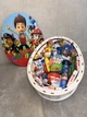 Подарунковий Kinder Box «Щенячий патруль Кремез» 31×24×9 см | Великий подарунковий бокс для хлопчика | Paw Patrol Rubble - изображение 5