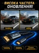 Кабель USB-C DisplayPort Type-C 1.4 8K 60Hz 4K144Hz 4K120Hz 2K240Hz 1080P240Hz Thunderbolt 3 4 HDR 32.4Gbps відеокабель шнур для монітора ноутбука MacBook відео аудіо Plug and Play 2 м нейлонове обплетення позолочені контакти екранований Dorewin сірий - зображення 3