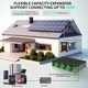 Акумулятор DATOU BOSS 24V 100Ah із BMS, LiFePO4 для солнечних систем, ІБП, RV (SP-DT-24V100A-A01-EU) - зображення 5