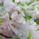 Готовый тюль Magnolia батист с цветочным принтом на ленте для крючков бело-зеленый 200×235 см (YH853-200) - изображение 11