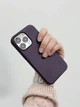 Чохол Leather Case PU with MagSafe для Apple iPhone 13 Pro Max, Dark Cherry - изображение 2