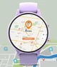 Дитячий смарт годинник Lemfo CT26 з GPS, сім карткою та 4G Годинник-телефон для дітей з відеодзвінками, камерою, кнопкою SOS і акумулятором 1000 мАг До 4 днів роботи Чорний - зображення 7