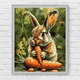 Картина по номерам Кролик с морковкой 40*50 Origami (LW3507) (0100-386) - изображение 8