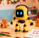Інтерактивний розумний ІІ-робот компаньйон Доббі DeepSeek AI Жовтий 12 см Дитяча навчальна робот-іграшка з голосовим керуванням Wi-Fi та українською мовою - зображення 7