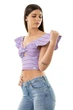 Футболка Guess 46(L) Сиреневый (152732) - изображение 4