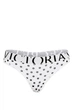 Трусики стринг Victoria's Secret 3(M) Белый в горох (152542) - изображение 2