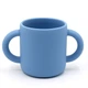 Силіконова чашка з двома ручками Powder Blue - изображение 1