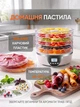 Электросушилка-дегидратор для овощей фруктов и пастилы MAGIO Premium 500 Вт 6 поддонов 2 панели для пастил сетка для трав и ягод - изображение 6