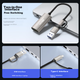 Відеокарта ULT-Unite HDMI, вхід 4K, подвійний вихід USB/Type-C, сумісна з PS5, ноутбуками, смартфонами, камерами, Switch, ігровою приставкою для прямої трансляції та запису, 0,15 метра - зображення 9