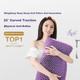 Подушка Yimian Deep Non-Latex Pillow Breathable TPE Grid Washable Classic 2.0 PRO Pillow Purple - изображение 3