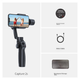 Стабилизатор для смартфонов FUNSNAP Capture 2S, ручной гироскоп с трехосевой системой стабилизации, профессиональная панорамно-наклонная головка для плавных снимков и съемки сверху. - изображение 9