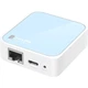 TP-LINK Мини-беспроводной маршрутизатор, портативный проводной Wi-Fi адаптер для дома и путешествий, ретранслятор сигнала, высокоскоростной, проникающий сквозь стены, питание от USB, TL-WR802N - изображение 2