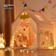 Палатка Little Dove игровая детская Единорог с ковриком и деревянными стойками - изображение 13