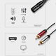 Аудиокабель ZHENWEI 2RCA — 2 XLR «тато», 1 м, 2 пари (ZW-YPX214) - изображение 7