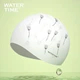 Шапочка для плавания WATERTIME силиконовая женская с принтом, защита ушей, Yuxiang Beauty - изображение 4