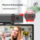 Веб-камера Lenovo ThinkPlus 1080P HD с микрофоном для настольного компьютера, защитная крышка в комплекте, подключение и использование без установки драйверов, подходит для онлайн-обучения, учебы и работы WL62A - изображение 7