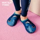 WATERTIME / Пляжная обувь Shuichuan для детей, мальчиков и девочек, для дайвинга, прогулок по пляжу, хождения по воде, отслеживания ручьев, нескользящая, устойчивая к порезам, синий динозавр, размер 2XS - изображение 5