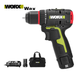 Дрель-шуруповерт WORX WU130X бесщеточная 12 В с двумя аккумуляторами, 40 Н·м - изображение 11
