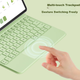Чехол-клавиатура BOW Hangshi HB354 для iPad Air 5/6/7 и Pro 10.9 и 11 дюймов с Bluetooth и тачпадом, фиолетовый - изображение 10