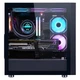 Корпус SAMA Zhuque 5 игровой черный со стеклянной боковой панелью, поддержка E-ATX, СЖО 360 мм и длинных видеокарт - изображение 9
