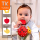 Дитячий дзвіночок Tumama Kids, прорізувач для зубів, заспокійливий кулон для коляски, плюшеве ліжечко для дітей 0-1 рік, іграшка-автомобіль для новонароджених - зображення 9