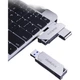Многофункциональная флешка ThinkPlus Lenovo 64 ГБ USB 3.2 для офиса, учебы, бизнеса, деловых встреч и использования в автомобиле TPU301plus - изображение 2