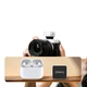 ZENIKO ZT08S Миниатюрная TTL-вспышка для фотоаппарата Sony, крепление на горячий башмак, высокоскоростная синхронизация, автоматический замер экспозиции, портативная для съемки на открытом воздухе с фотоаппаратами Sony [Один горячий башмак без камеры] - изображение 2