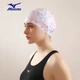 Шапочка для плавания MIZUNO 1S13 силиконовая большого размера для длинных волос, с защитой ушей, рисунок «кот» - изображение 5