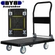 Тележка BYB JQ-59H складная платформенная 90x60 см, грузоподъемность 400 кг - изображение 4