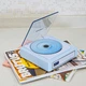 CD-плеер THINKYA K09 портативный с Bluetooth и оптическим выходом, синий - изображение 4