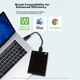 Портативный жесткий диск SEAGATE, 2 ТБ, с шифрованием, высокоскоростной USB 3.0, SEAGATE Ming 2,5 дюйма, серебристый, механический жесткий диск, портативный для офиса и учебы, защита конфиденциальности, услуга восстановления данных. - изображение 5