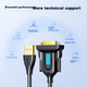 Кабель DTECH IOT5075-3M USB - RS232, адаптер USB - DB9 male, 3 м, для COM-порта - изображение 5