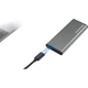 Корпус для M.2 NVMe SSD-накопителя Linstorage Type-C3.2, портативный, совместимый с ноутбуками и iPhone 16. Корпус для внешнего SSD-накопителя из алюминиевого сплава для эффективного отвода тепла. - изображение 3