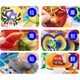 Развивающая игрушка Auby Baby для детей 0-18 месяцев, тканевая книжка с хвостиком, моющаяся - изображение 2