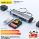 Картридер Pisen USB 3.2 для карт SD/TF и USB-накопителей, для ПК, iPhone и камер - изображение 4