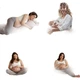 Подушка для беременных BabyWatch U-образная для поддержки спины и живота, для сна на боку - изображение 2
