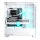 Игровой корпус VALKYRIE VK03TOU LITE WHITE ATX для настольных компьютеров, поддержка водяного охлаждения 360 мм, тройная панель из закаленного стекла, поддержка задней панели. - изображение 6