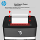 Багатофункціональний комерційний офісний шредер HP рівня 4, шредер для файлів (подрібнює безперервно 10 хвилин, 8 аркушів за прохід, місткість 20 літрів, може подрібнювати картки/скоби), B0820CC - зображення 6