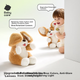 Мягкая игрушка Babycare Peekaboo Baby плюшевая успокаивающая для новорожденных - изображение 4