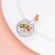 Брошь-значок унисекс BROCHE бижутерия Медицина Колба серебристая BRGV113552 - изображение 4