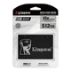 Твердотільний накопичувач SSD 512Gb, Kingston KC600, SATA3, 2.5', 3D TLC, 550/520 МБ/с (SKC600/512G) - изображение 3
