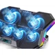 Підставка SUOHUANG X10 для ноутбука з активним охолодженням, RGB-підсвічуванням та регулюванням обертів - зображення 1