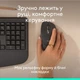 Мышка Logitech Signature Comfort Plus M850L Wireless/USB-C for Business Graphite (910-007704) - изображение 12