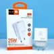 Адаптер 25W Type C для Samsung A07 блочок зарядка на самсунг а07 - зображення 1